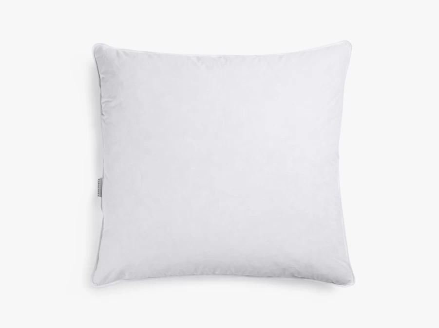Parachute White Down Alternative Feather Euro Pillow - Hypoallergenic Luxury Bedding