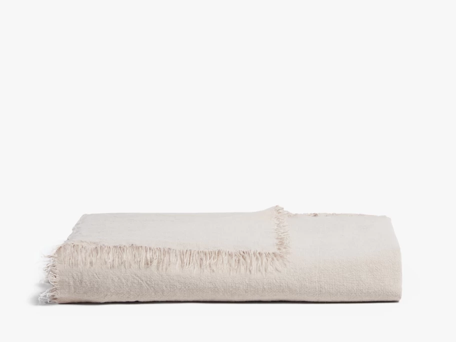 Parachute Vintage Washed Linen Throw - Soft, Breathable & Timeless Bedspread