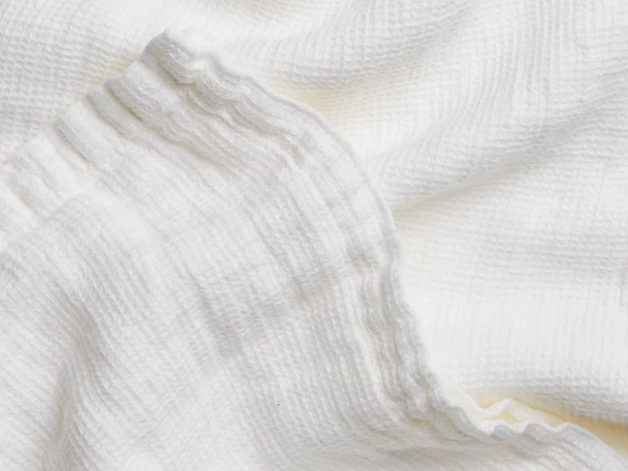 Parachute Linen Waffle Tablecloth – Premium Textured Table Cover for Dining & Decor