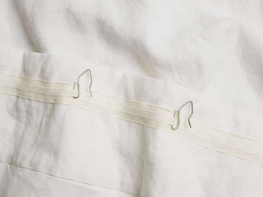 Parachute Curtain Rings With Hooks - Premium Quality Durable Hooks for Drapery & Window Treatments