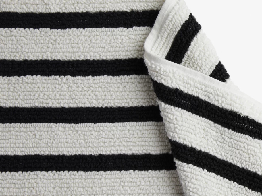 Parachute Organic Cotton Resort Stripe Bath Mat - Soft, Absorbent, Eco-Friendly