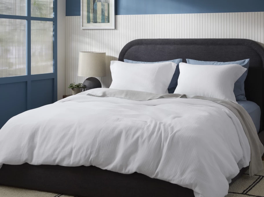 Parachute Organic Cloud Cotton Duvet Cover Set - Soft, Breathable & Hypoallergenic Bedding