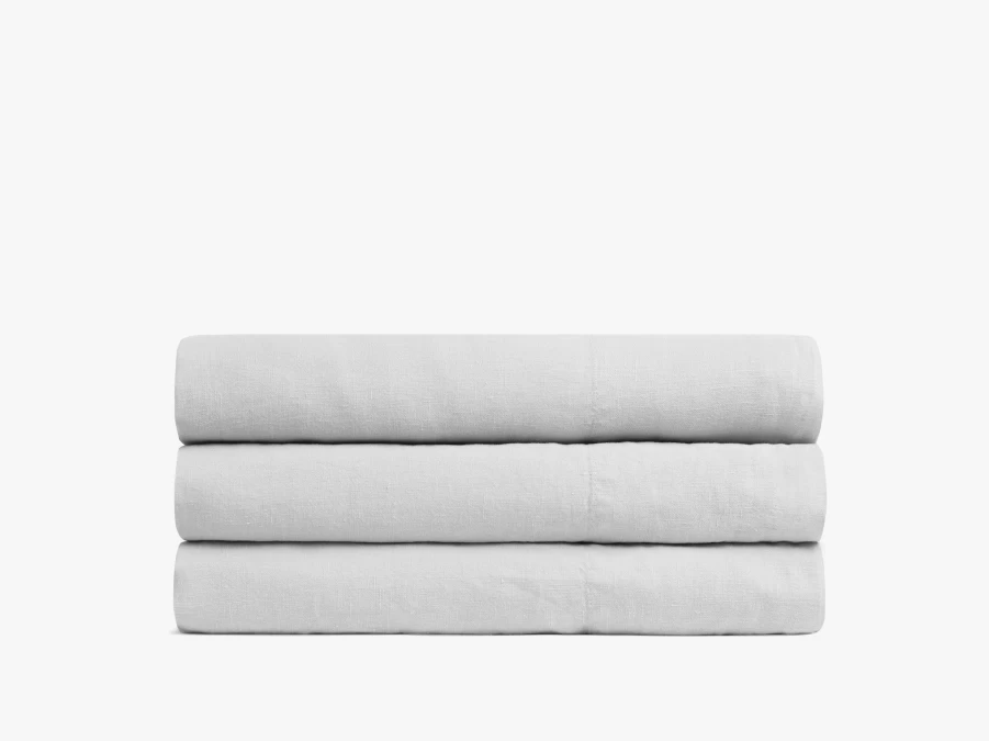 Parachute 100% Linen Top Sheet - Breathable & Soft Bedding for Comfortable Sleep