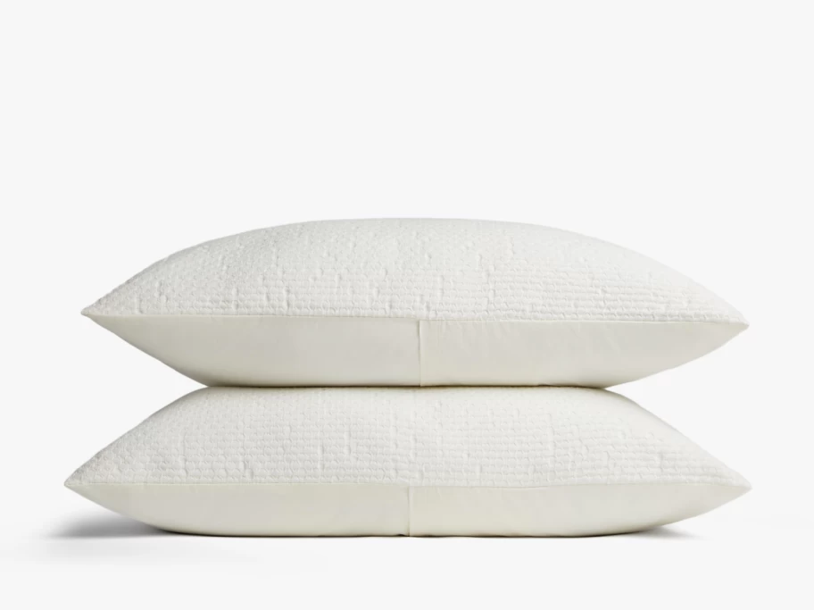 Parachute Lattice Cotton Sham Set - Premium Quality, Breathable Bedding