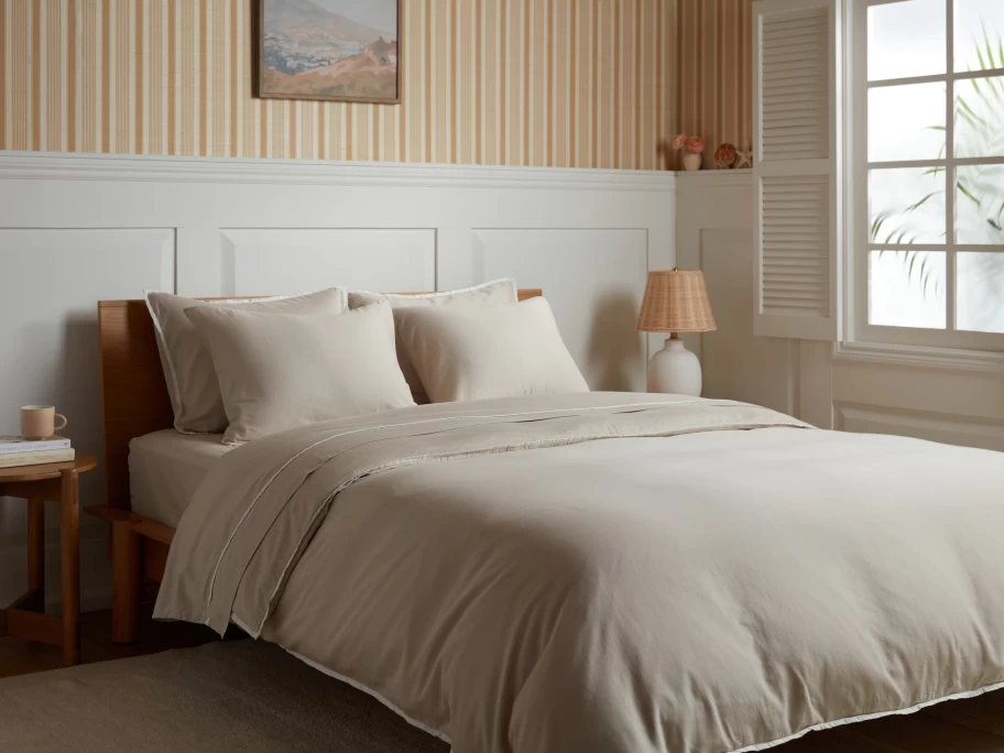 Parachute Organic Soft Luxe Pillowcase Set - 100% Certified Cotton, Breathable & Hypoallergenic