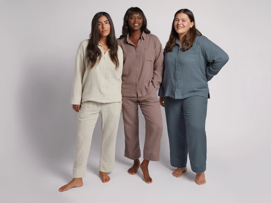 Parachute Women's Organic Cloud Cotton Top - Soft & Breathable Eco-Friendly Shirt