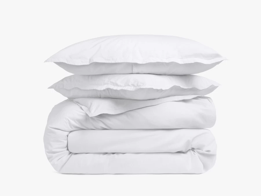Parachute Percale Duvet Cover Set - Premium 100% Cotton Bedding