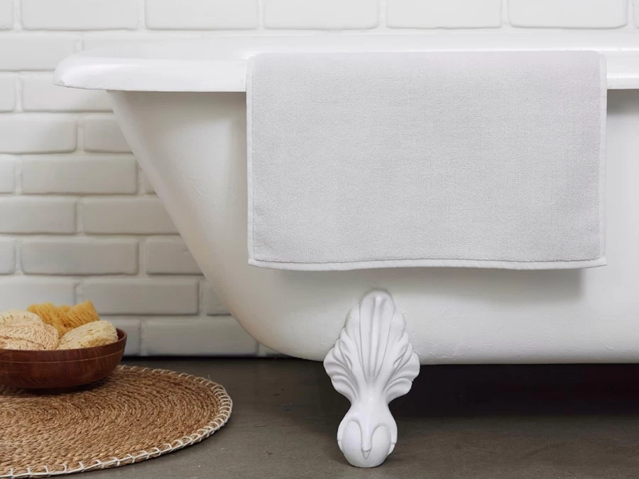 Parachute Classic Turkish Cotton Bath Mat - Premium Soft Absorbent Tub Mat for Bathroom