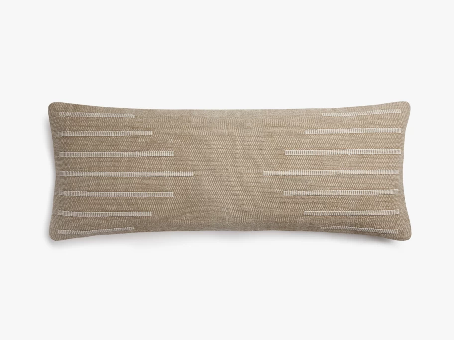 Parachute Desert Lumbar Pillow Cover - Soft Bohemian Style Cushion Case for Sofa or Bed