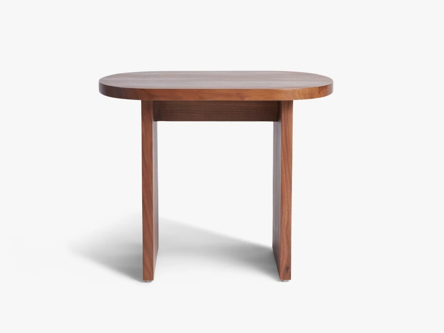 Parachute Bluff Oval Nightstand - Modern Bedside Table with Oval Design