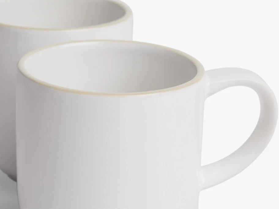 Parachute Stoneware Coffee Mug Set - Durable & Stylish Ceramic Cups for Hot Beverages