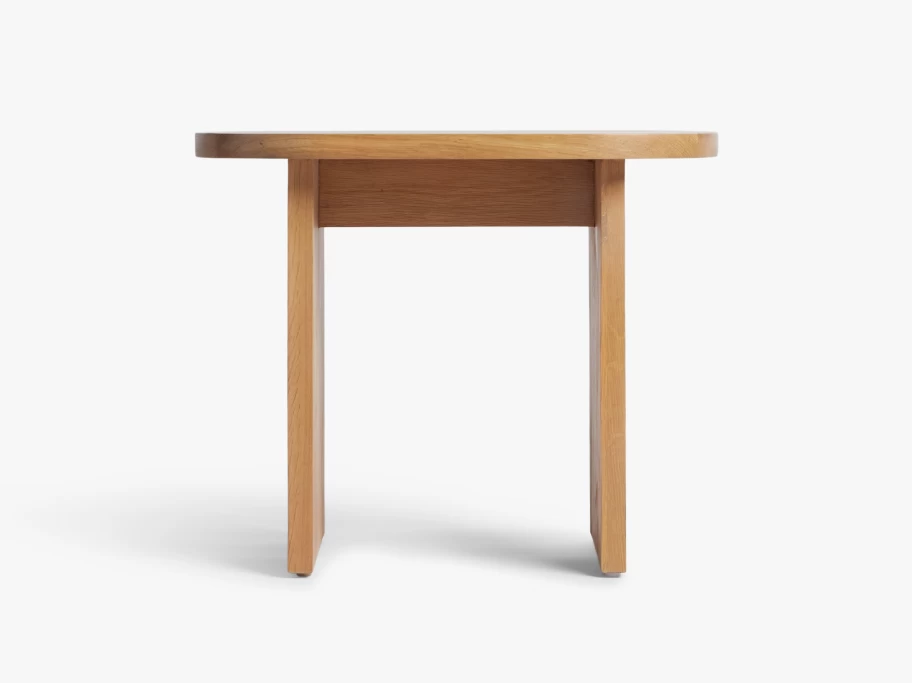 Parachute Bluff Oval Nightstand - Modern Bedside Table with Oval Design