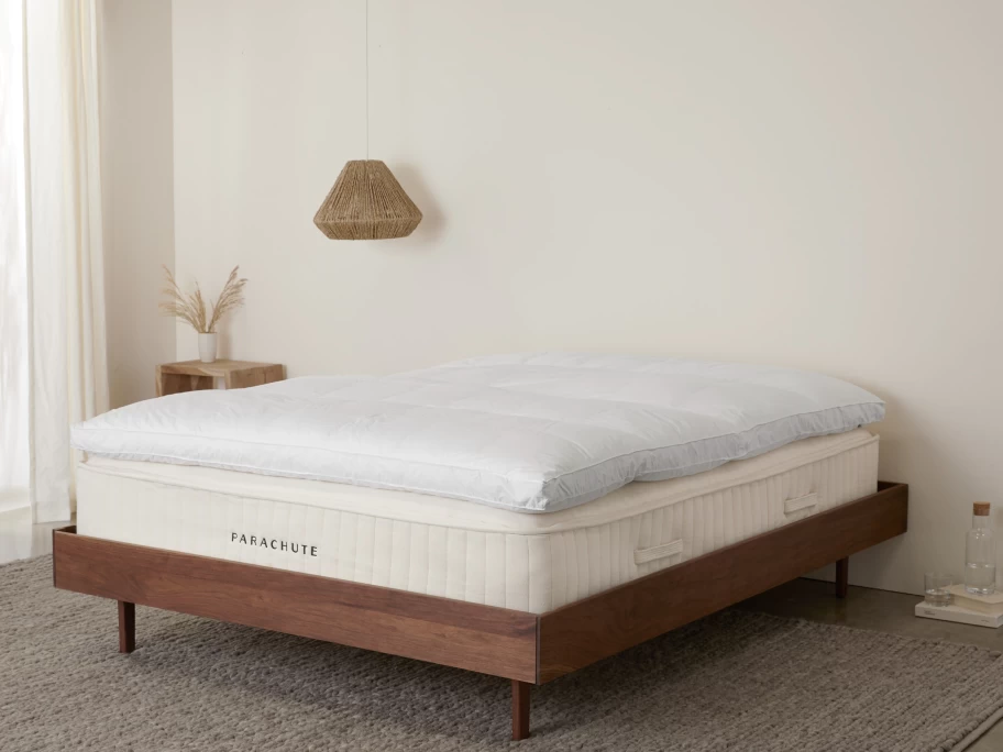 Parachute Down Mattress Topper - Premium Quality, Plush Comfort for Better Sleep