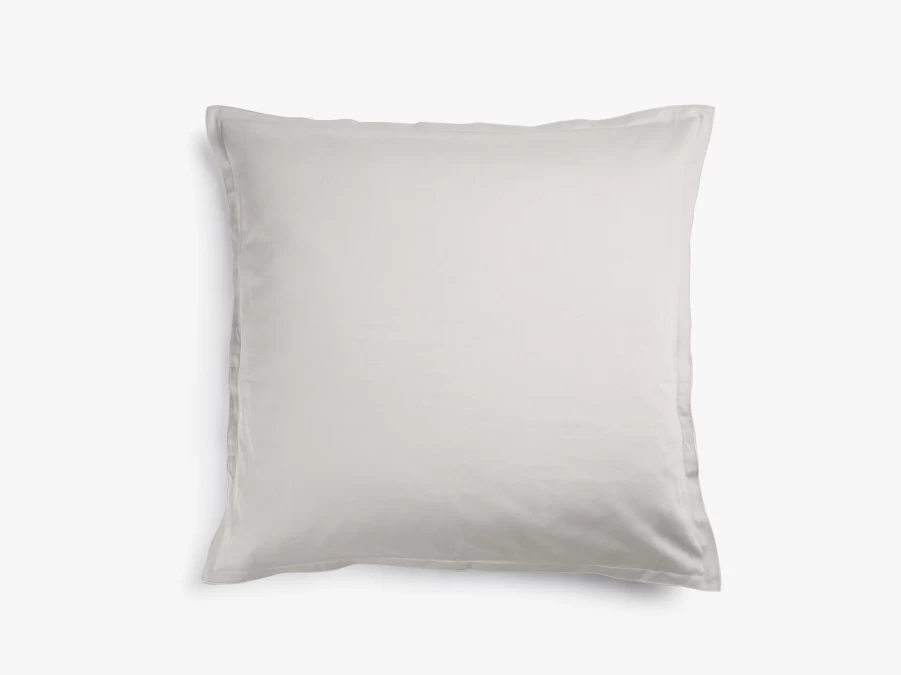 Parachute Sateen Euro Sham Pillowcase - Luxury 100% Cotton Bedding for Standard Size Pillows