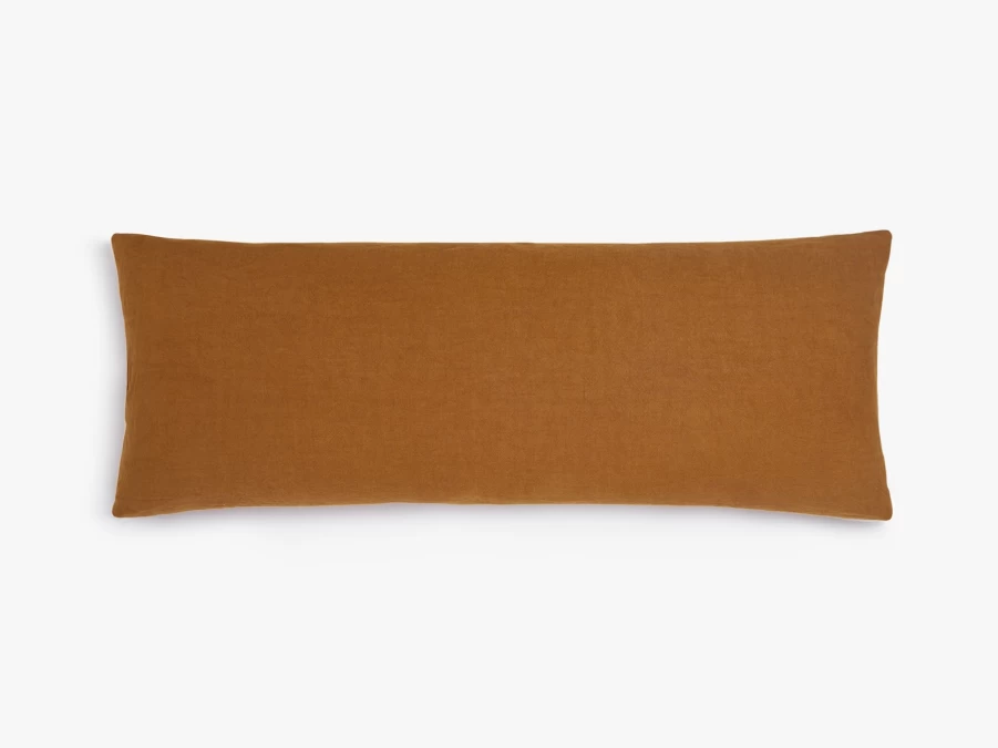 Parachute Vintage Washed Linen Body Pillow Cover - Soft, Breathable Euro Sham