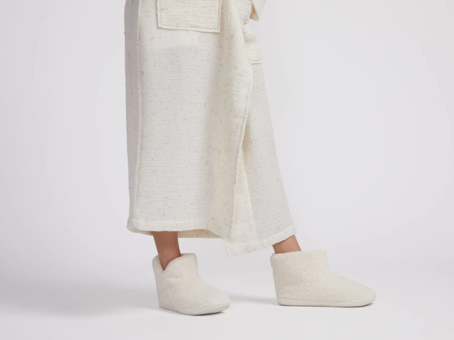 "Parachute Cozy Booties - Soft & Warm Winter Slippers for Indoor Comfort"