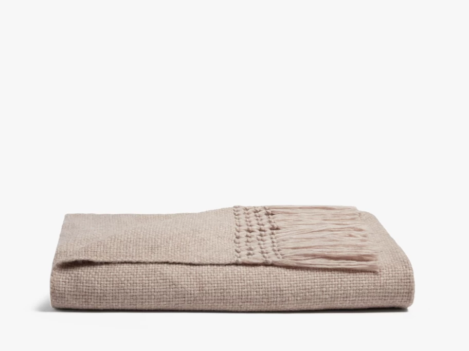 Parachute Cozy Alpaca Wool Throw Blanket - Soft Luxury Throws for Bed & Couch