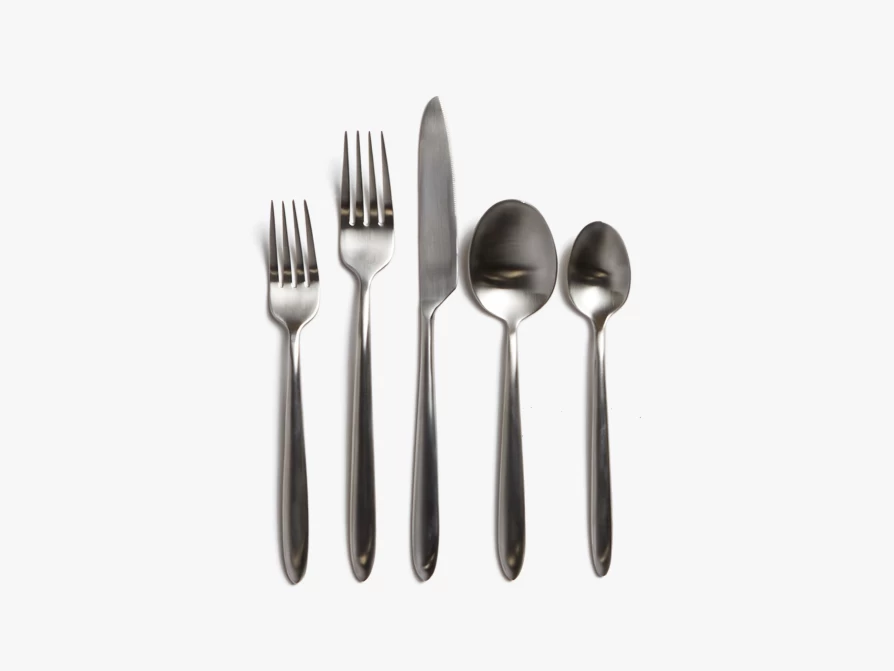 Parachute Velo 20-Piece Stainless Steel Flatware Set - Modern Cutlery for 4 Place Settings