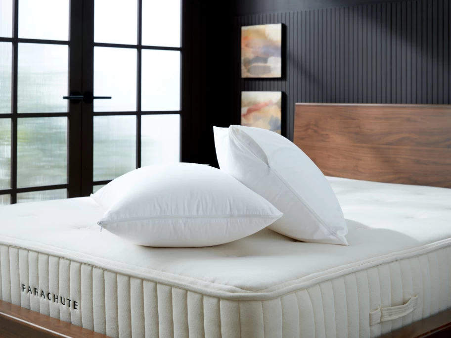 Parachute 100% Cotton Pillow Protector - Hypoallergenic, Breathable, Washable Pillowcase Cover