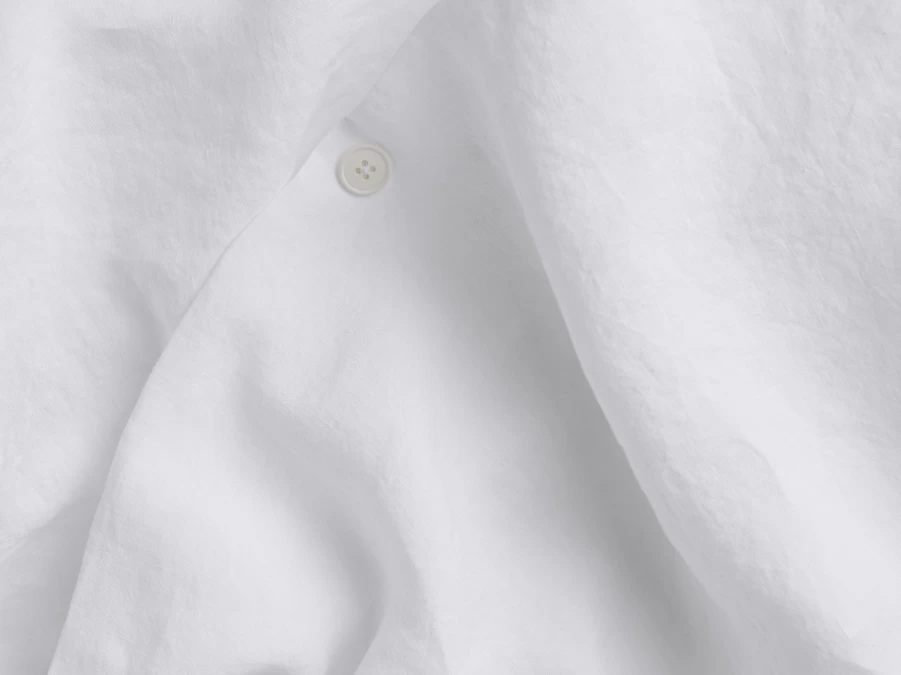 Parachute Linen Duvet Cover Set - 100% Organic French Flax - Breathable & Soft Bedding