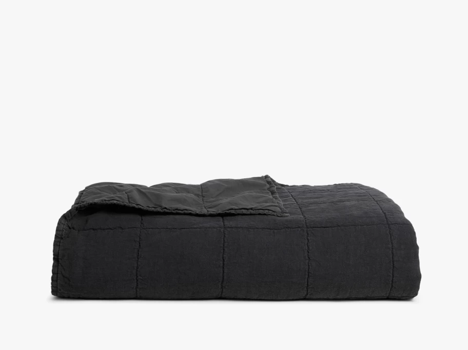 Parachute Linen Box Quilt - Breathable, Lightweight Bedding for All Seasons