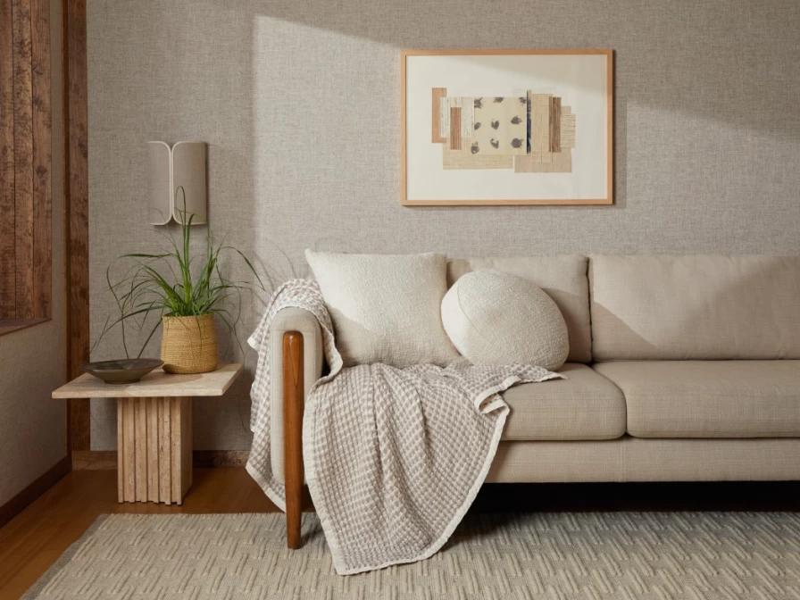 Parachute Waffle Cotton Throw Blanket - Soft, Breathable & Cozy Bedding for All Seasons