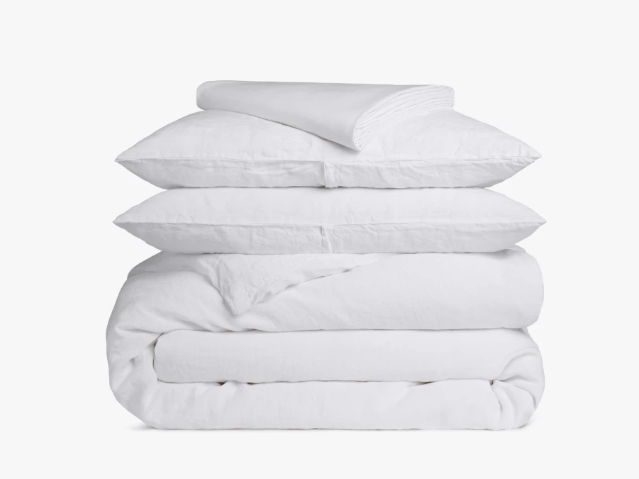 Parachute Linen Venice Bedding Set - Premium Washed Linen Sheets & Duvet Cover