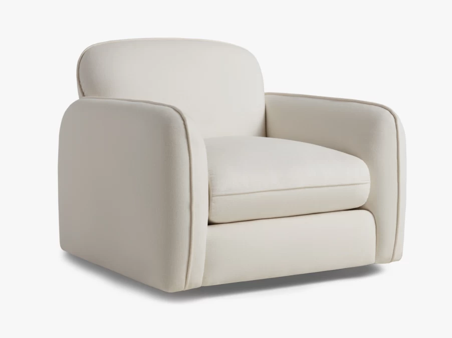 Parachute Swivel Pillow Chair - Modern Rotating Lounge Chair for Comfort & Style