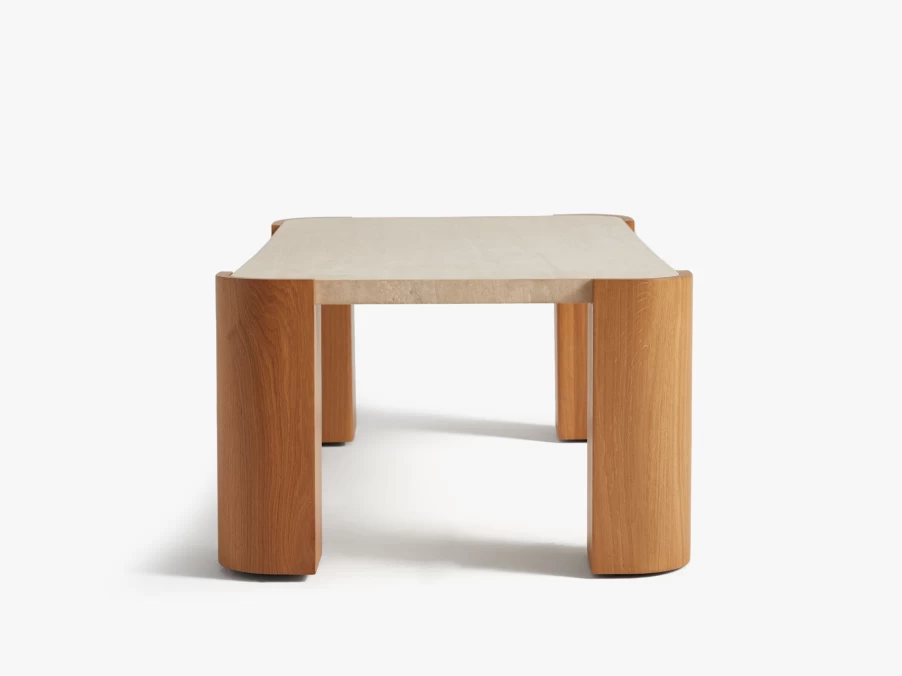 Parachute Strand Modern Wood Coffee Table - Stylish Living Room Furniture