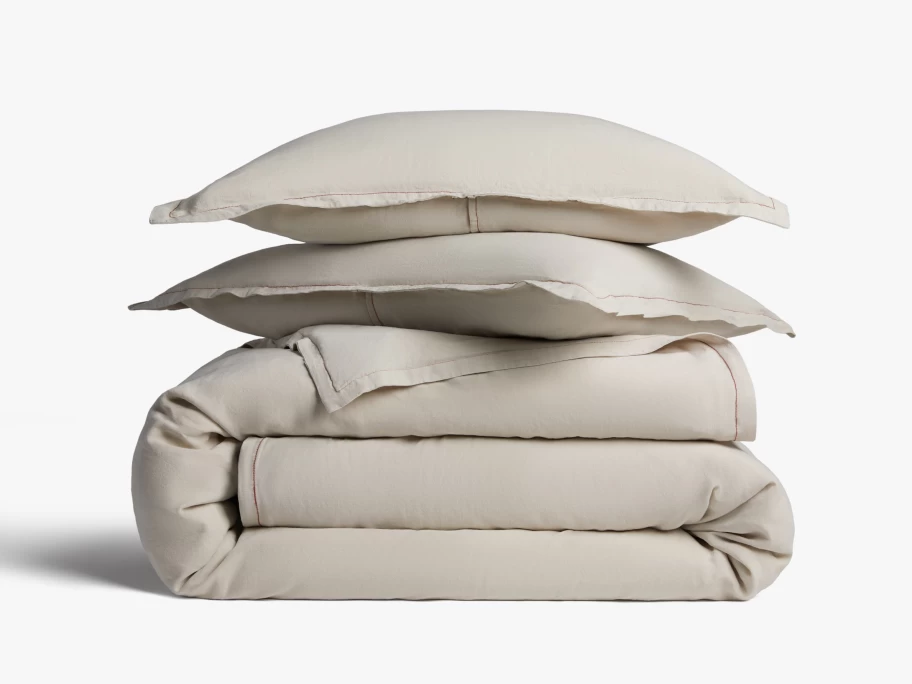 Parachute Heirloom Tencel Linen Duvet Cover Set - Organic, Breathable & Luxurious Bedding