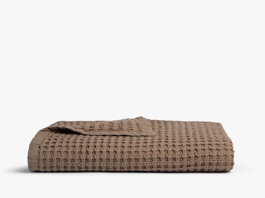 Parachute Waffle Cotton Throw Blanket - Soft, Breathable & Cozy Bedding for All Seasons