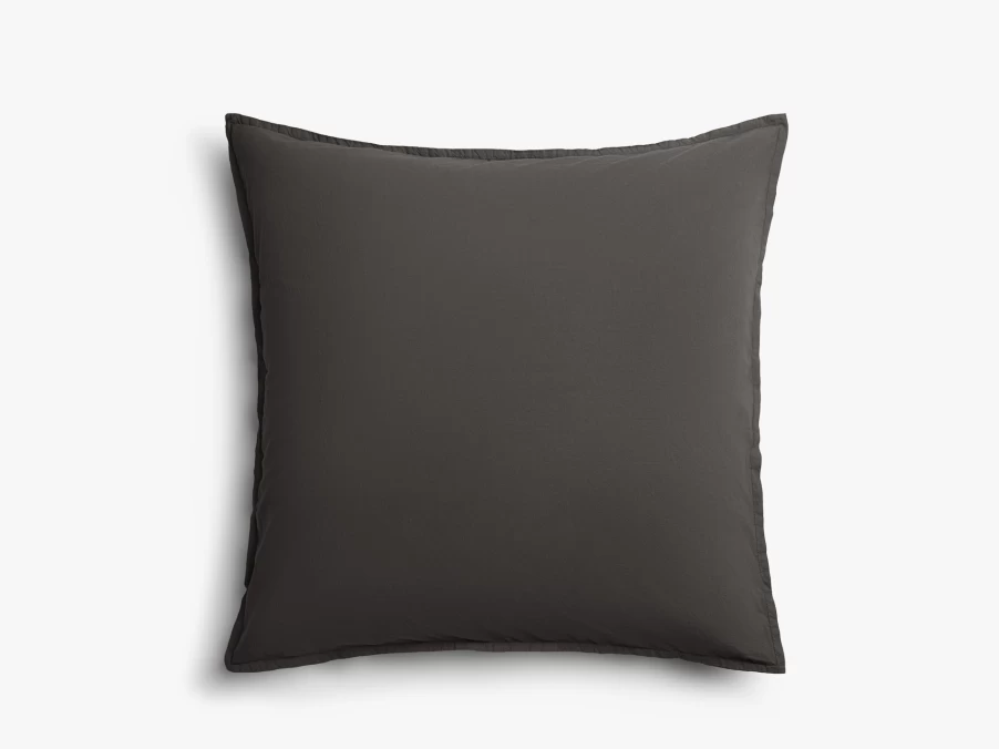 Parachute Organic Cotton Euro Sham Pillowcase - Certified 100% European Flax Linen, Hypoallergenic, Breathable Bedding for Luxury Sleep