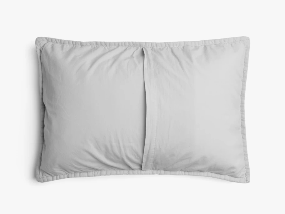 Parachute Toddler Linen Box Quilted Sham - Organic Cotton Crib Sham for Nursery Bedding