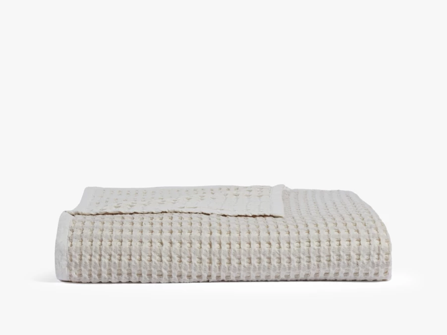 Parachute Organic Waffle Weave Bed Blanket - Soft, Breathable, and Eco-Friendly
