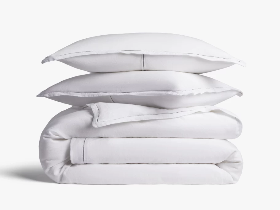 Parachute Heirloom Tencel Linen Duvet Cover Set - Organic, Breathable & Luxurious Bedding