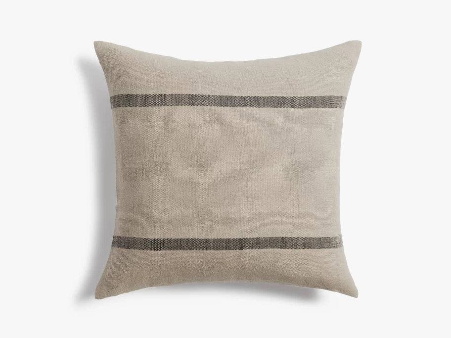 Parachute Linen Pillow Cover - Natural Grain Sack Texture - Breathable & Stylish Home Decor