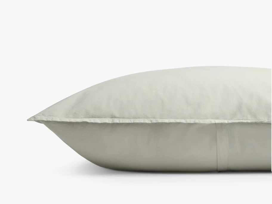 Parachute Organic Cotton Euro Sham Pillowcase - Certified 100% European Flax Linen, Hypoallergenic, Breathable Bedding for Luxury Sleep