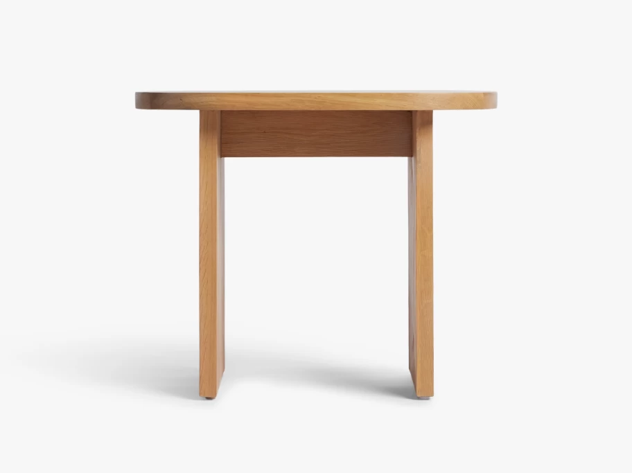 Parachute Bluff Oval Nightstand - Modern Bedside Table with Oval Design