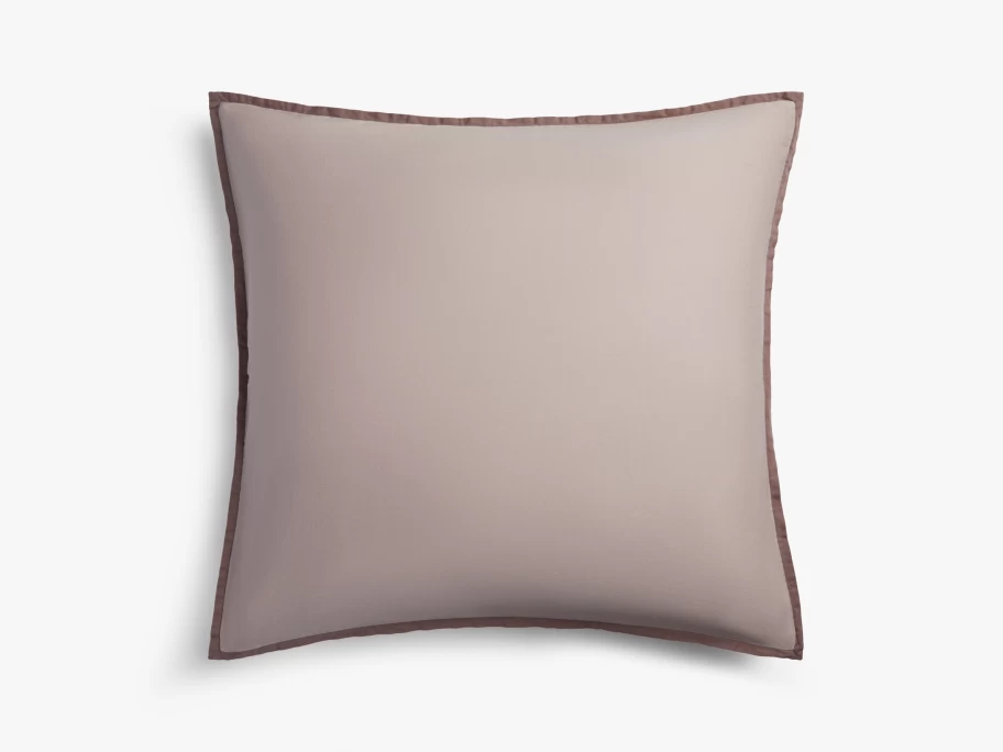 Parachute Organic Soft Luxe Euro Sham - Premium Organic Cotton Pillowcase for Luxury Bedding