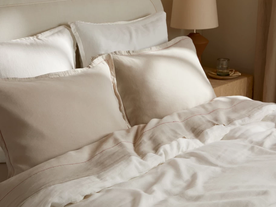 Parachute Euro Sham - 100% Tencel Linen Blend, Heirloom Quality, Standard Size
