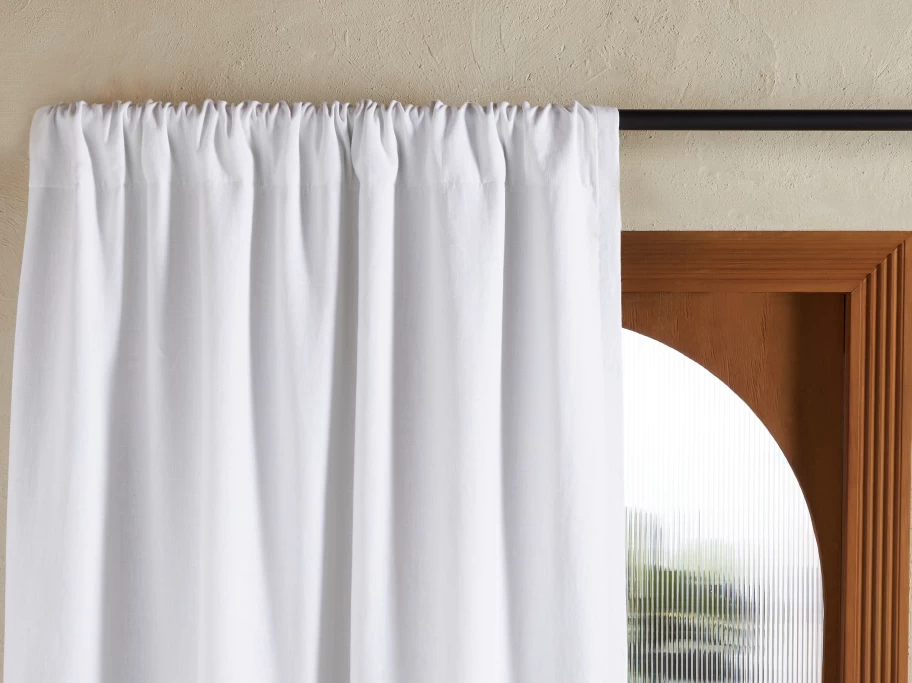 Parachute Washed Linen Blackout Curtains - Light Blocking, Thermal Insulated, Noise Reducing Drapes for Bedroom & Living Room