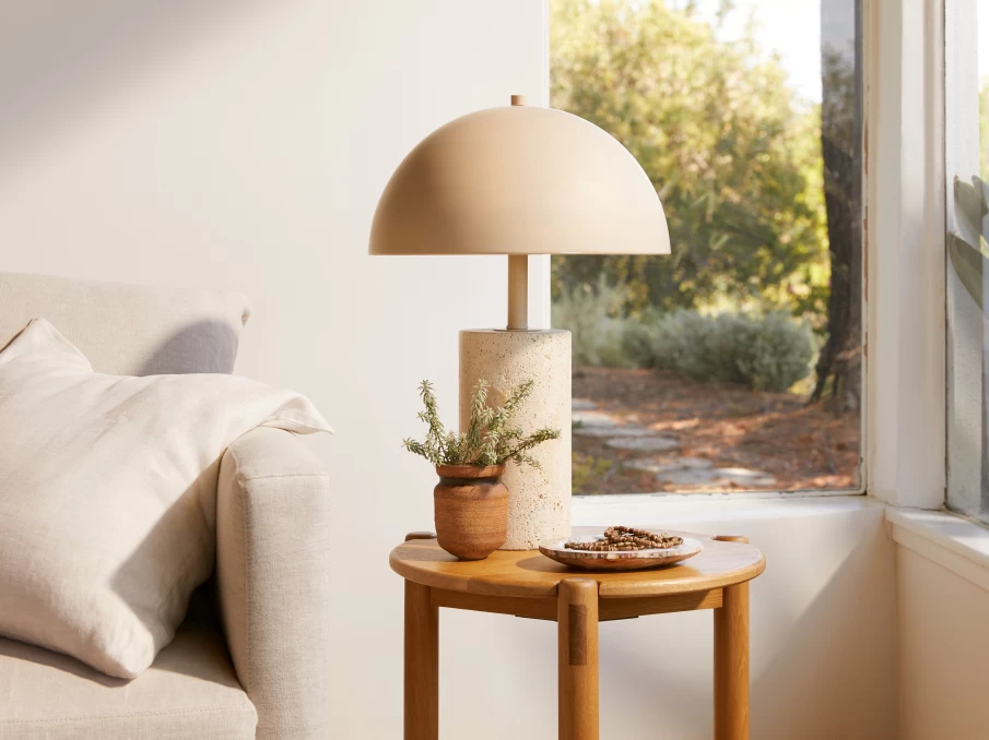 Parachute Dawn Modern Table Lamp - Stylish Bedside Lighting for Home & Office