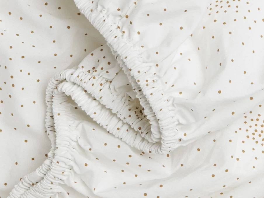 Parachute Confetti Cotton Crib Sheet - Soft, Breathable Nursery Bedding