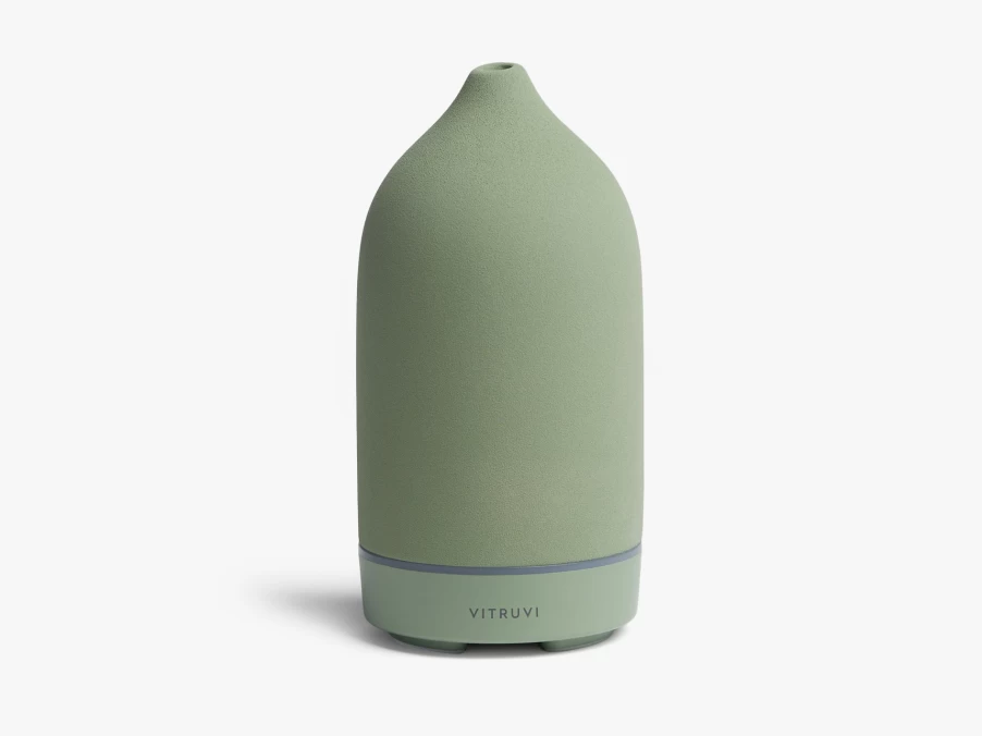 Parachute Essential Oil Diffuser - Aromatherapy Ultrasonic Humidifier for Home, Office & Yoga | Quiet, Auto Shut-Off & LED Mood Light