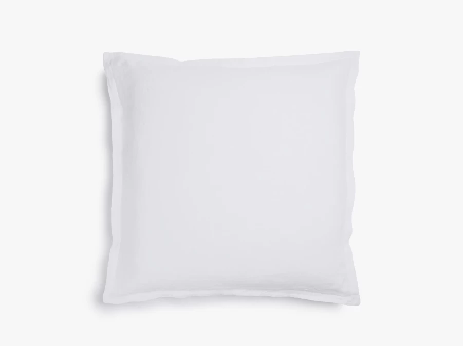 Parachute Linen Euro Sham - Premium Flax Linen Pillowcase for Standard Size Pillows