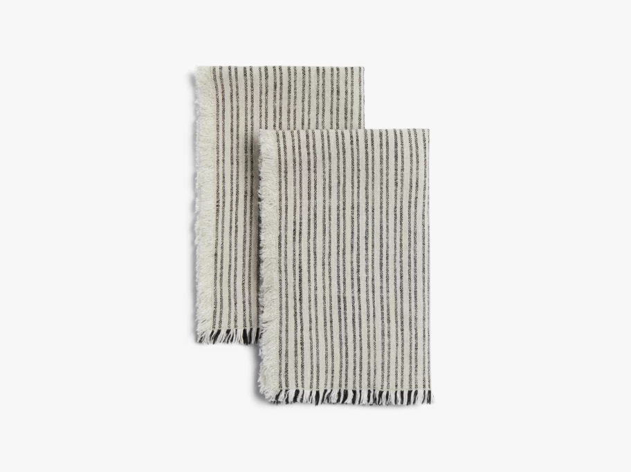 Parachute Linen Napkins with Decorative Fringe - Premium Dining Table Linens