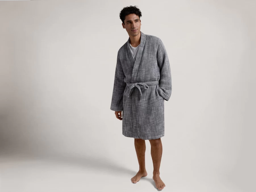 Parachute Waffle Robe - Soft, Breathable, and Comfortable Kimono-Style Bathrobe for Men and Women