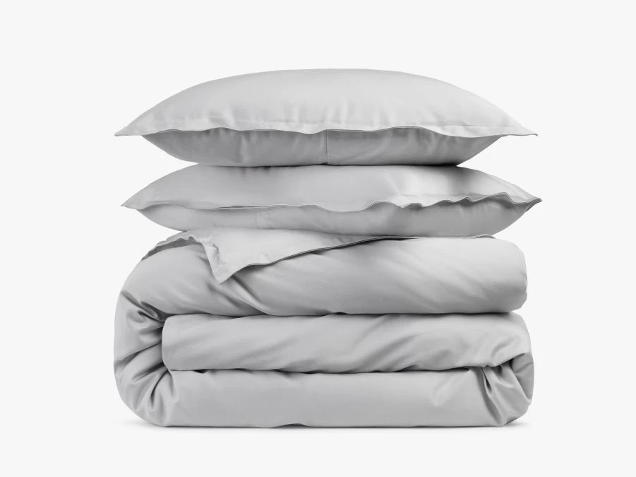 Parachute Sateen Duvet Cover Set - Luxurious Soft Bedding for a Comfortable Sleep